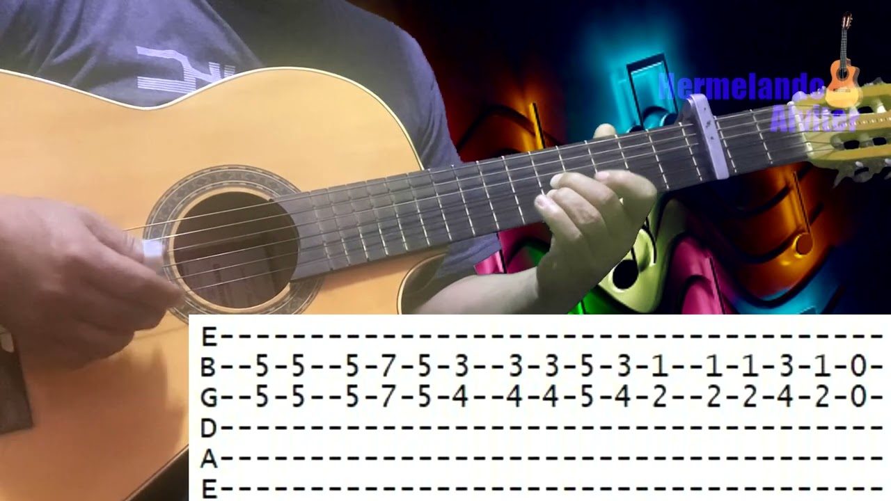 Cucurrucucú Paloma - Tutorial de Requinto y Acordes - Estilo Trío Los Tres Ases - Explicado con Tabs