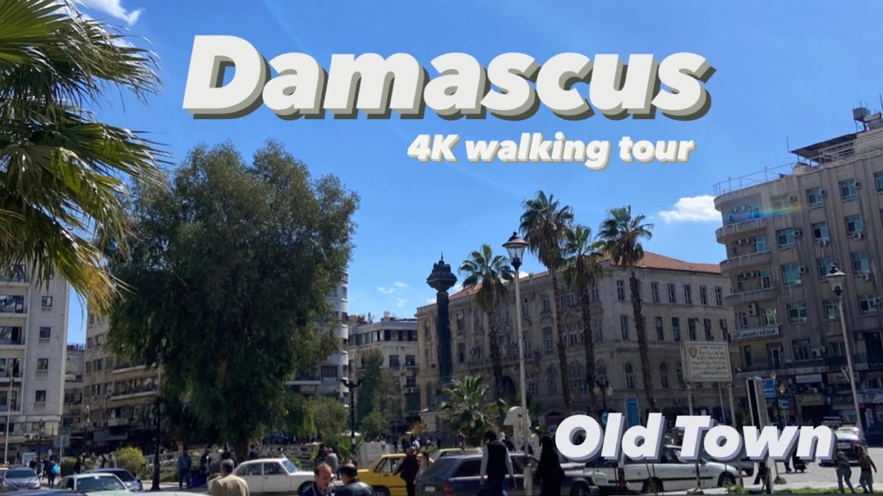 Damascus Syria 🇸🇾 - Got lost in the streets of the oldest capital in the world [4K / 60fps]