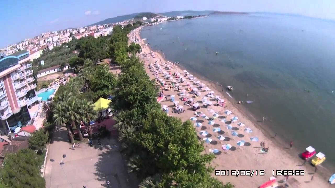 erdek &ccedil;uğra plajı mysia beach 2014