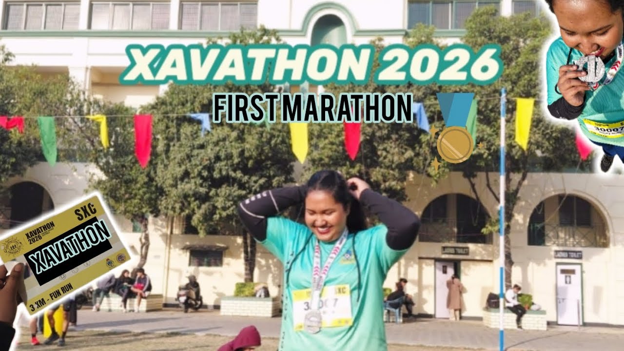 Xavathon 2026 | My First Marathon at St. Xavier’s College Kolkata | Unforgettable Experience 
