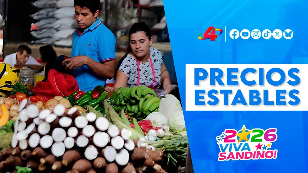 📊 Nicaragua: Estabilidad en precios de canasta básica y bajas en productos