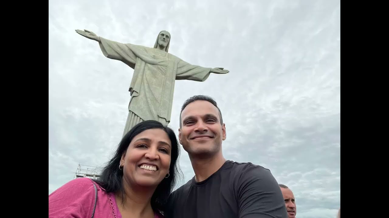 Brazil - Copacabana beach  & Christ the Redeemer, Rio de Janeiro