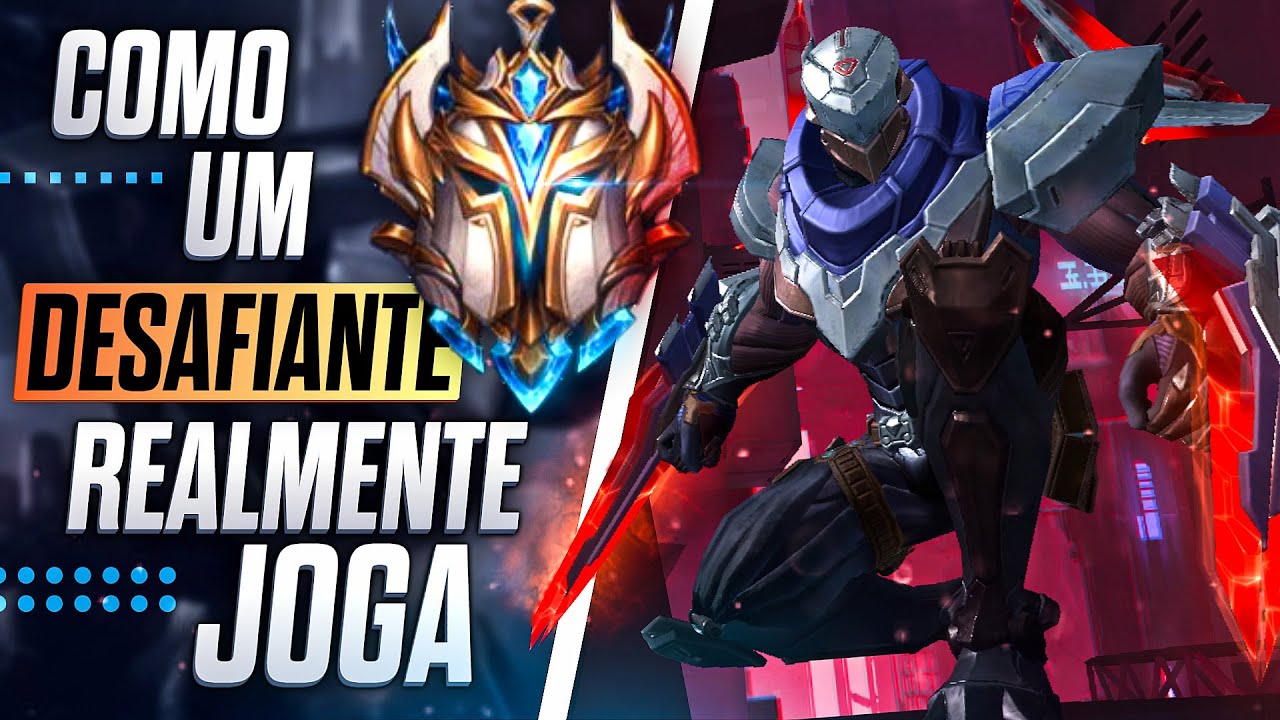COMO UM DESAFIANTE REALMENTE JOGA NO LOL MOBILE | WILD RIFT