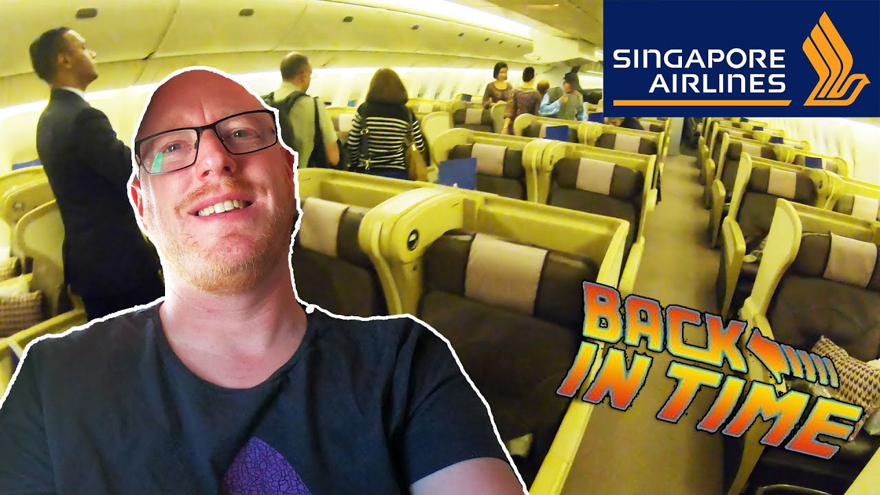 Singapore Airlines Boeing 777-300 Business Class: FLYING BACK IN TIME!