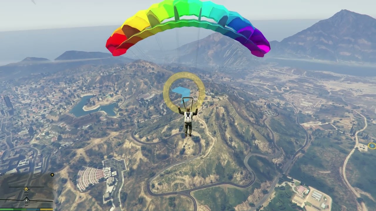 Grand Theft Auto V (Sky Dive)