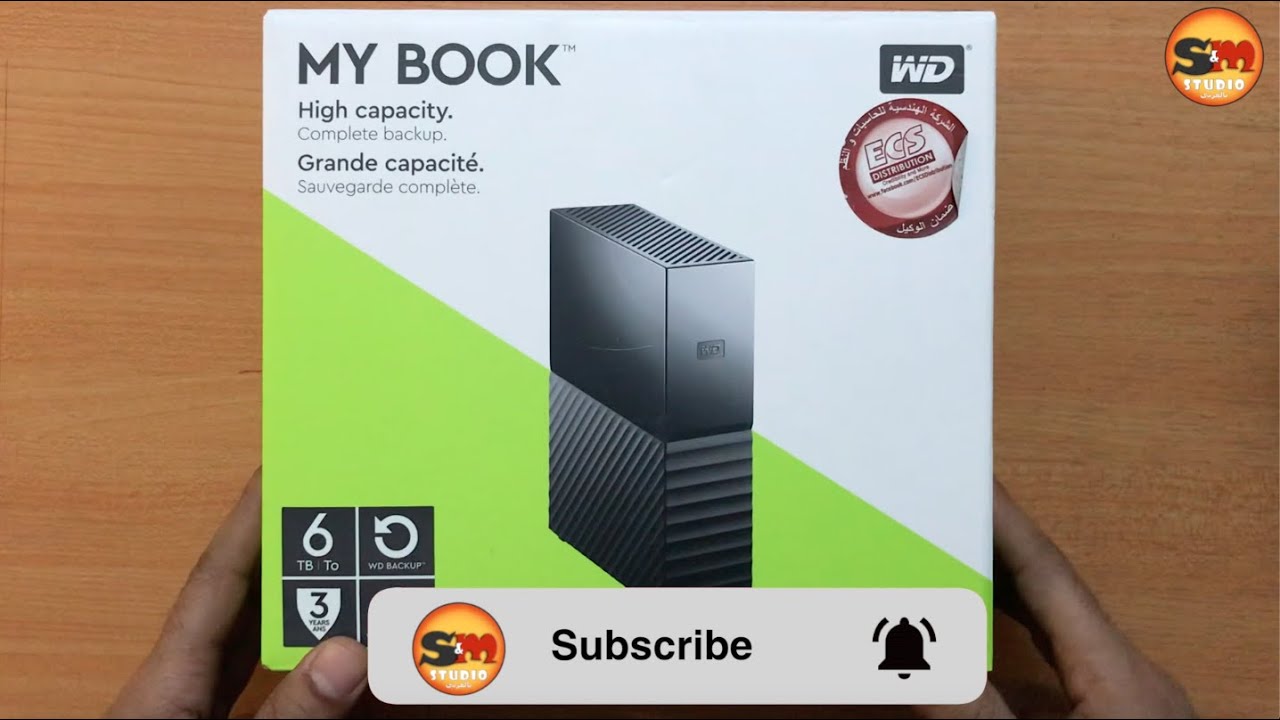 Western Digital My Book 6TB - الهارد الخارجي ويسترن ديجيتال ماي بوك ٦ تيرابايت