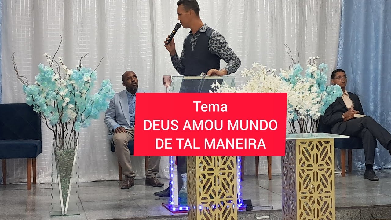 PASTOR  CLAYTON VOZ DE TROVÃO/JOÃO 3:16