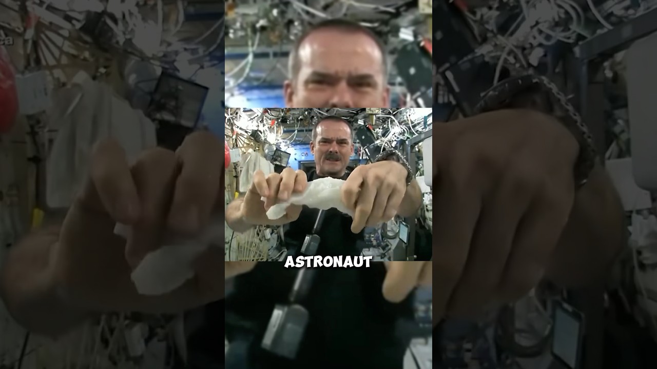 Astronaut Tests Zero Gravity On Water In Space 🤯