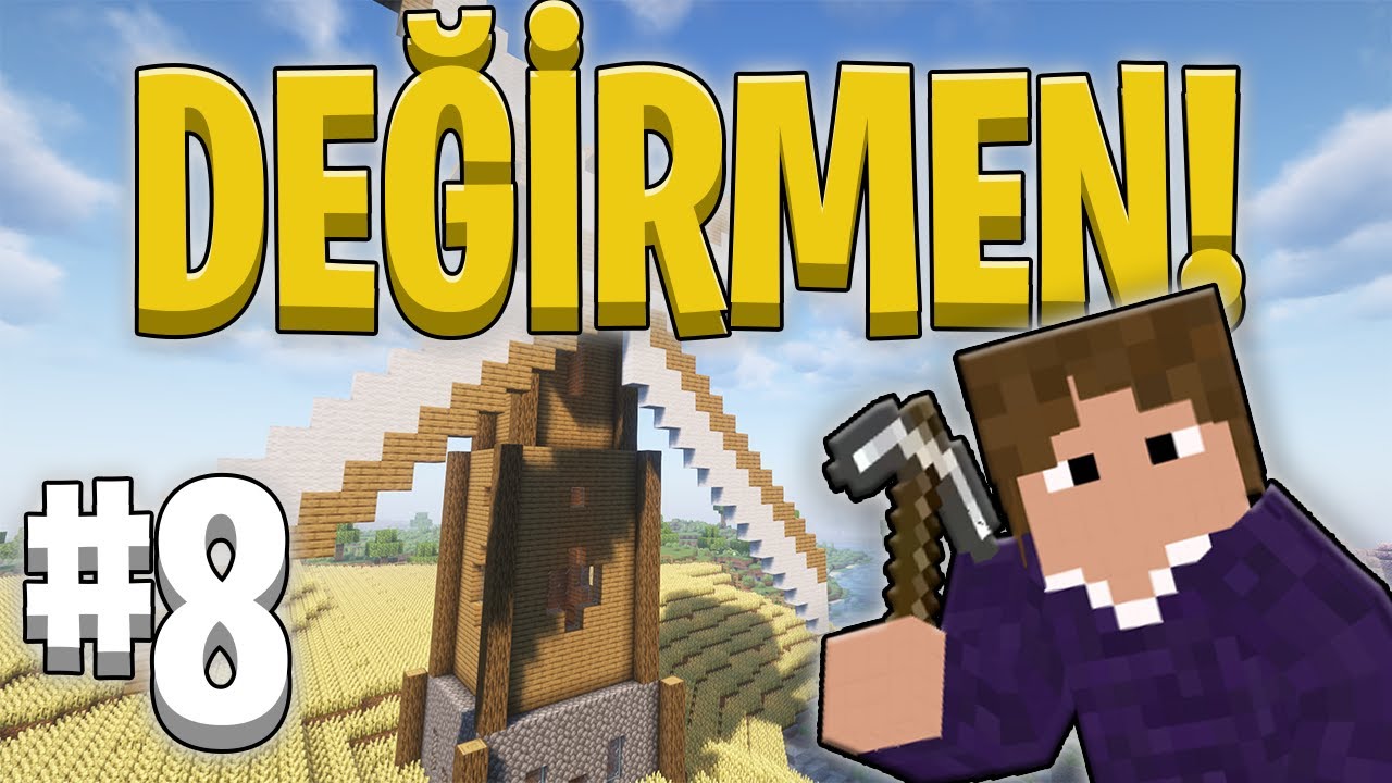 Minecraft Survival Multiplayer #8 – Değirmen ve Maden! (Sezon 2)