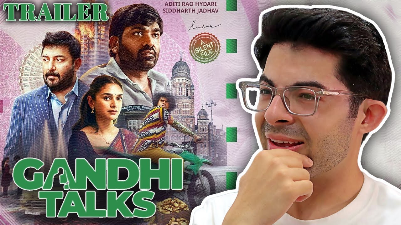 Pakistani Reaction on Movie GANDHI TALKS Trailer | VIJAY SETHUPATHI | ARVIND SWAMI | ADITI RAO