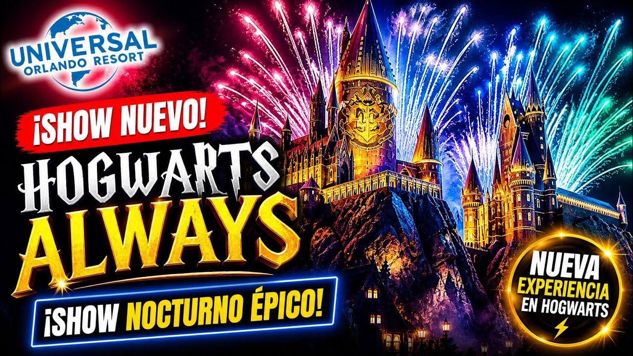 ¡FUIMOS a VER el NUEVO SHOW de HARRY POTTER en UNIVERSAL ORLANDO!