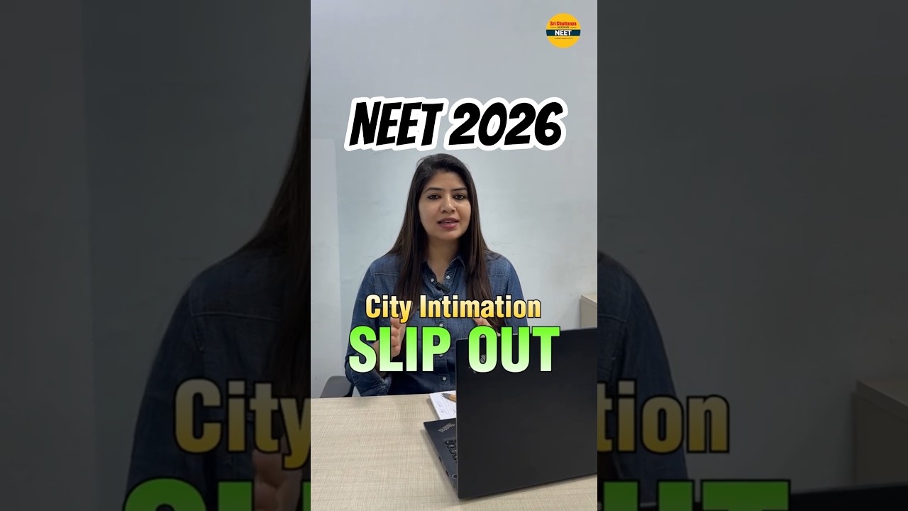🚨NEET 2026 City Allotment Released 😱 Check Your Allotted City Now! | NTA Update | NEET Latest Update