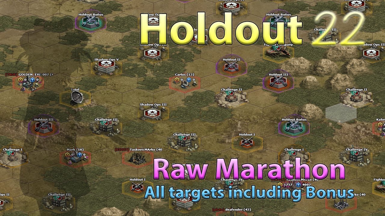 War Commander - Holdout 22 (Raw Marathon, first try)