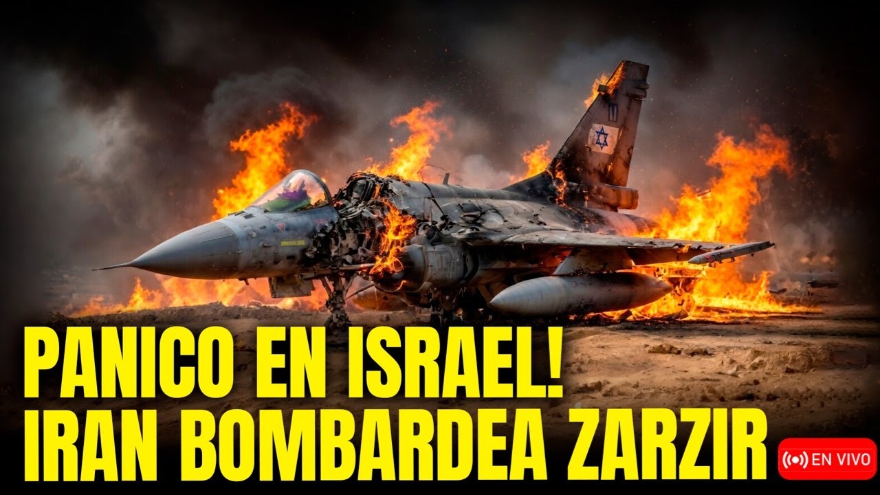 🚨 ISRAEL BAJO FUEGO: IRÁN GOLPEA ZARZIR Y UN AVIÓN DE EEUU EN MENOS DE 24 HORAS!