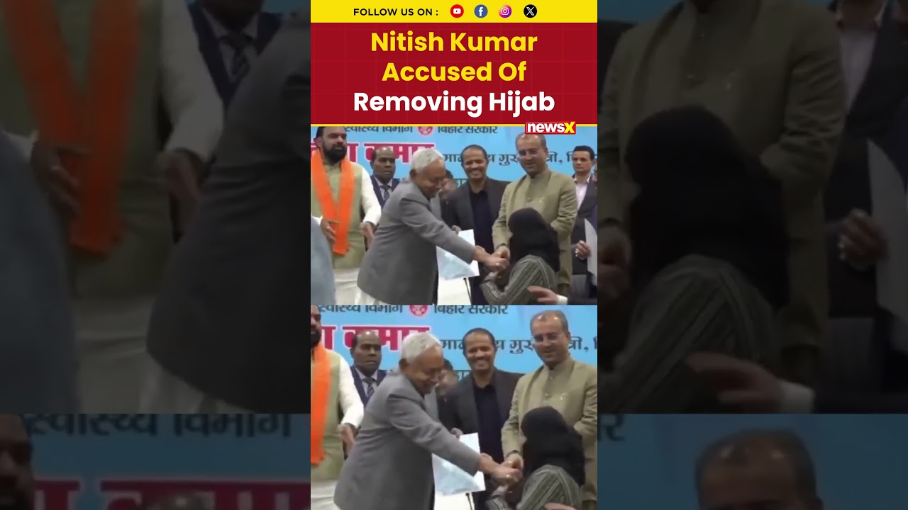 Bihar CM Nitish Kumar Faces Backlash After Removing Doctor&rsquo;s Hijab During Event