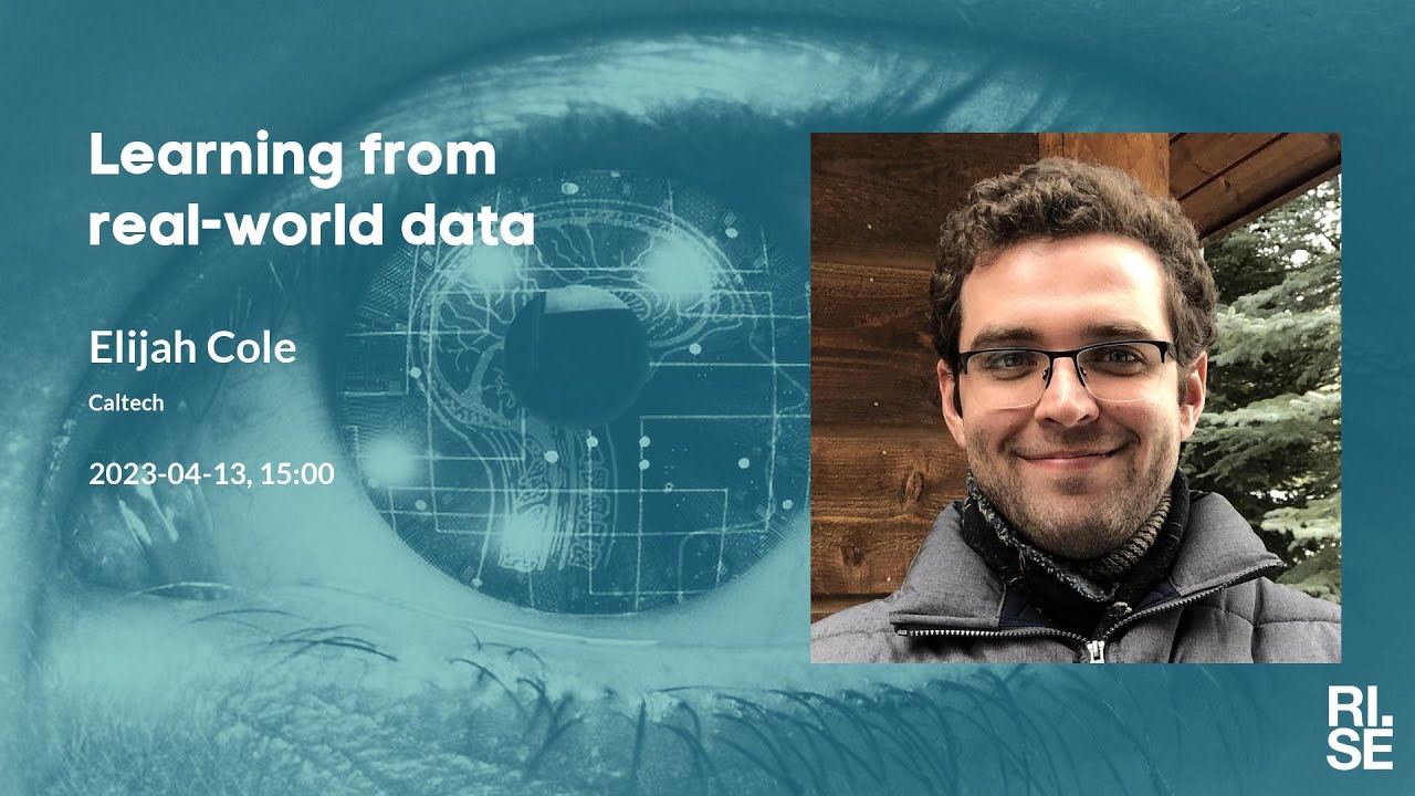 Elijah Cole: Learning from real-world data