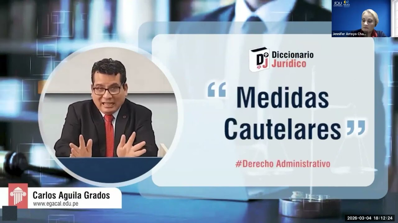Charla gratuita: Tutela cautelar dentro del procedimiento administrativo
