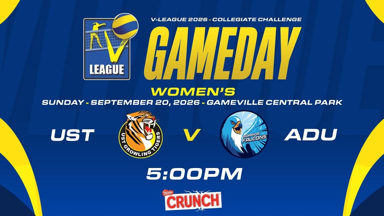UST vs. ADU | Preliminaries | 2026 Women's V-League: Metro Manila Division