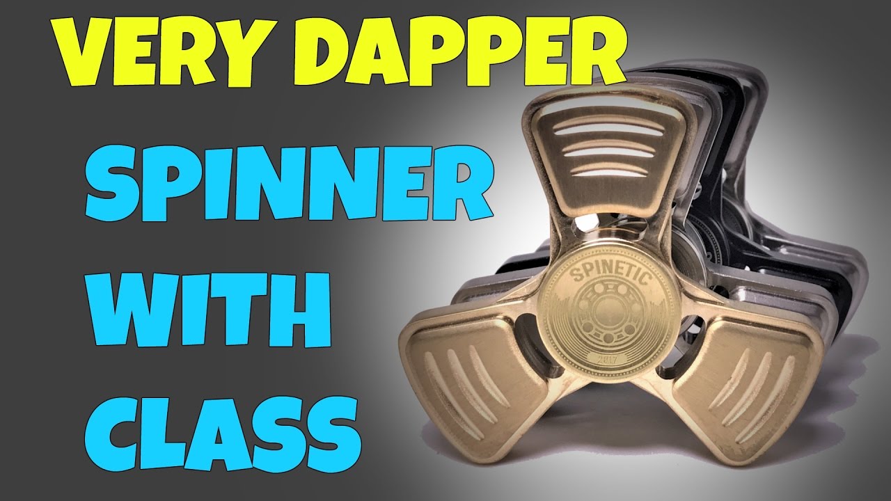 VERY DAPPER FIDGET SPINNER - SPINETIC SPINNERS (KEPLER TECHNOLOGY)