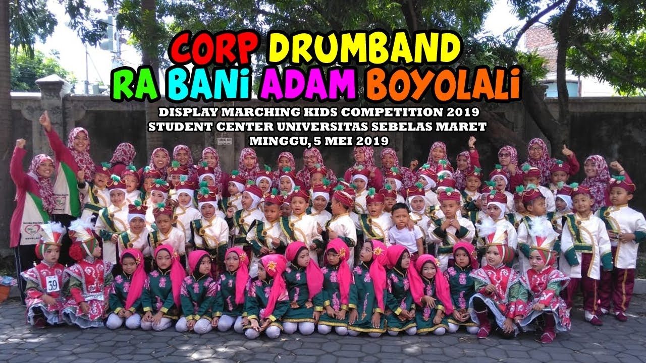 DISPLAY MARCHING KIDS COMPETITION 2019 (RA BANI ADAM BOYOLALI)