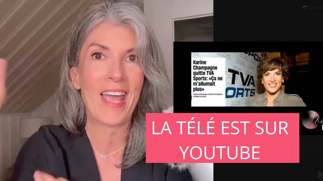 J’ai quitté la télé… et aujourd’hui, la télé est sur YouTube