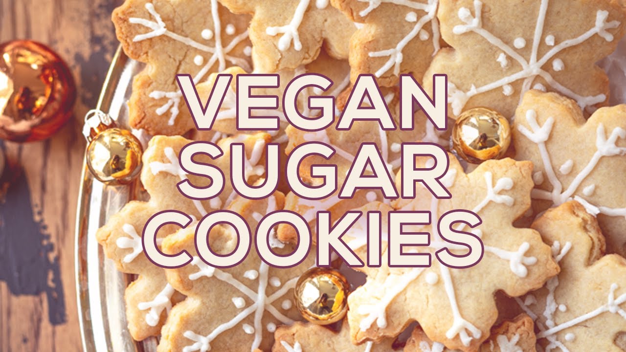 Vegan Sugar Cookies - Vegan Afternoons with Two Spoons
