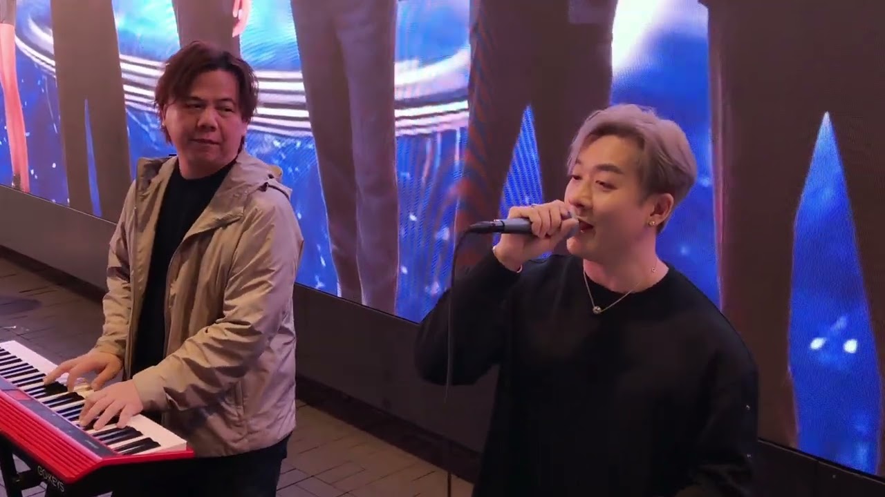 涂家堯+陳奕雋🎤伍仲衡🎹《有心人/愛你躲你/夏日傾情/傻痴痴/今生今世/消散的溫度》@ 尖沙咀碼頭快閃Busking 2026.02.07