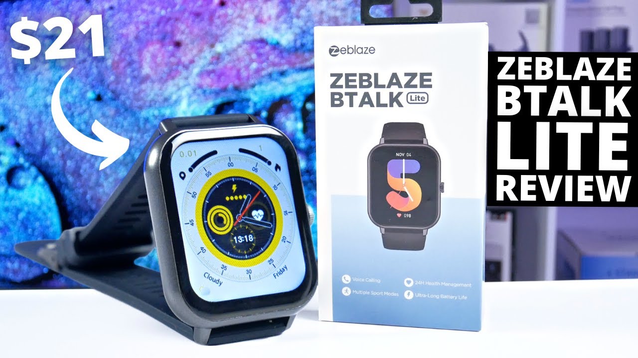 ОБЗОР Zeblaze BTalk Lite: самые недорогие умные часы для звонков по Bluetooth в 2023 году!