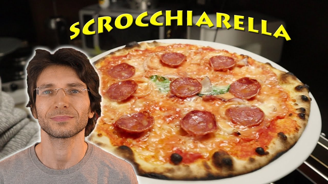 Pizza scrocchiarella alla romana con F1 P134H - Impasto a MANO