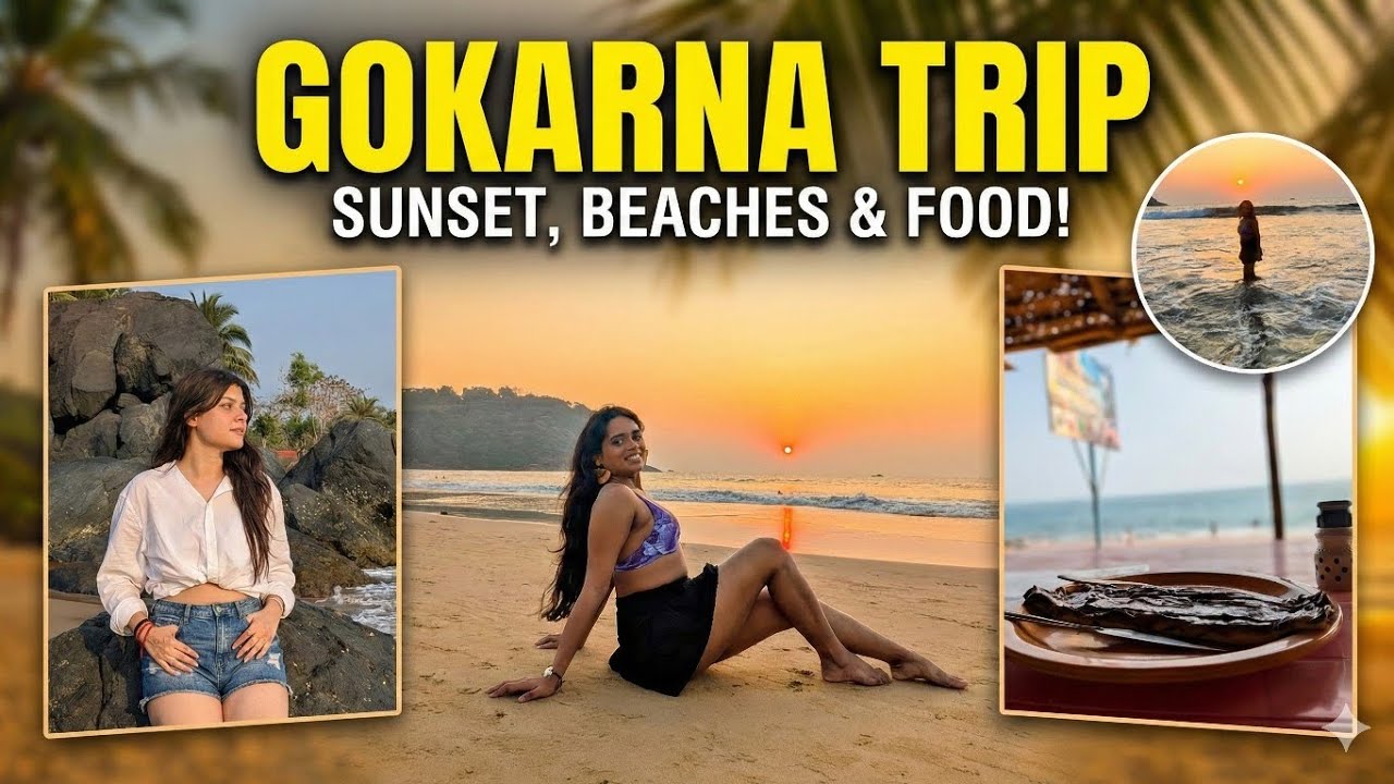 Kudle Beache | Gokarna Karnataka Tourist Places | Places To Visit In Gokarna Karnataka |