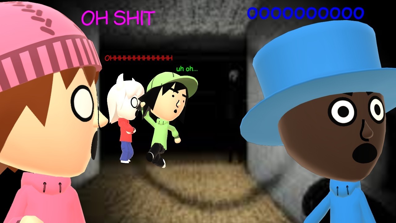 Stuck in a school with friends