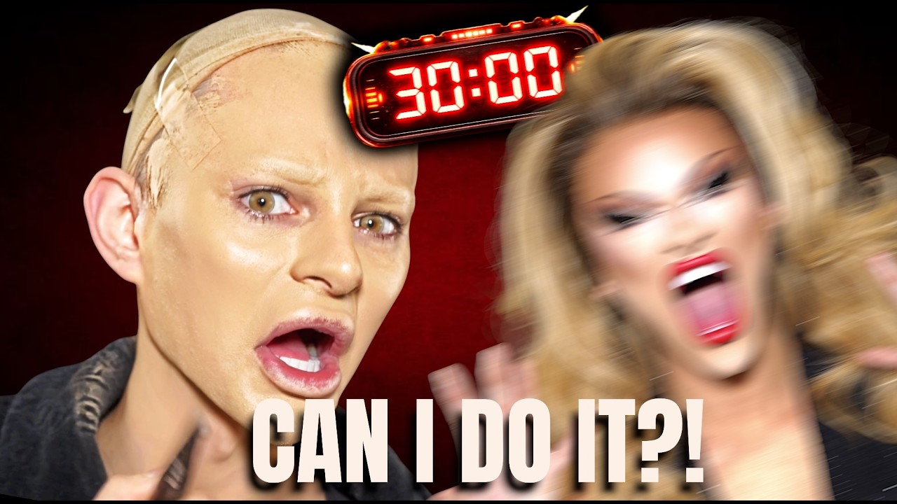 30-MINUTE Makeup Challenge...CAN I DO IT?