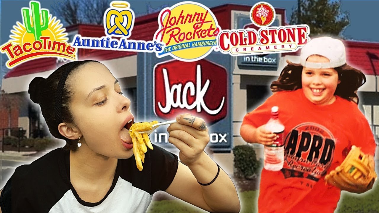 What I Ate As a FAT KID (Restaurant Edition)