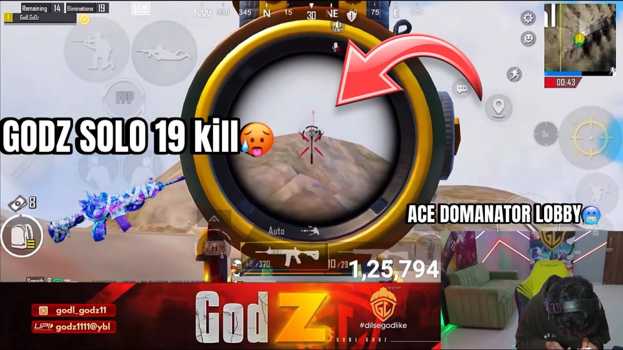 Godl Godz solo 19 kill