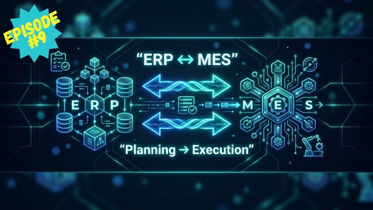 Интеграция ERP и MES — где планирование встречается с исполнением.