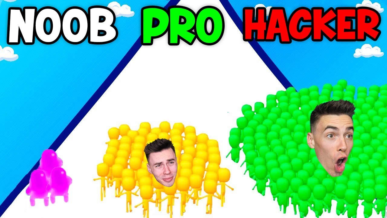 ARMIA WOJANA - NOOB vs PRO vs HACKER (Count Masters)