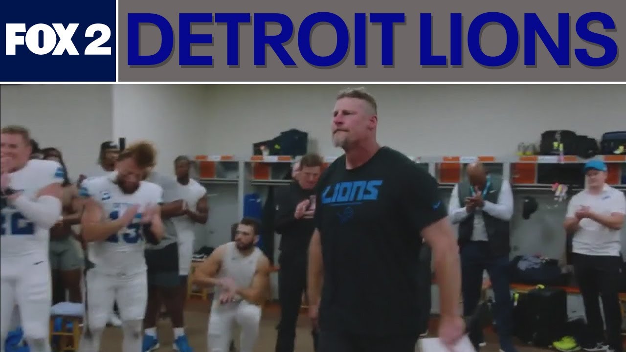 Dan Campbell's locker room speech after win over Cincinnati Bengals