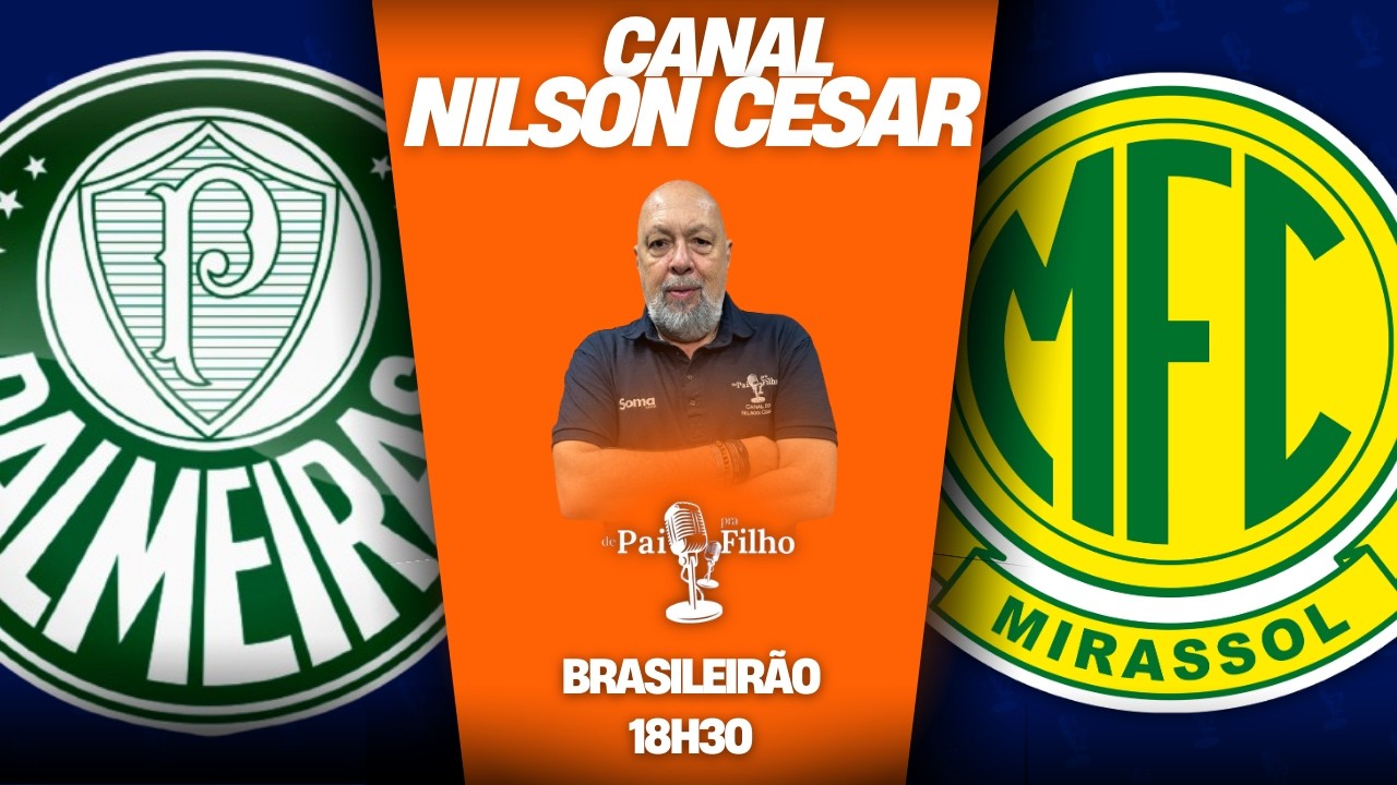 PALMEIRAS x MIRASSOL Ao vivo | Brasileirão | 6ª Rodada | 15/03/2026