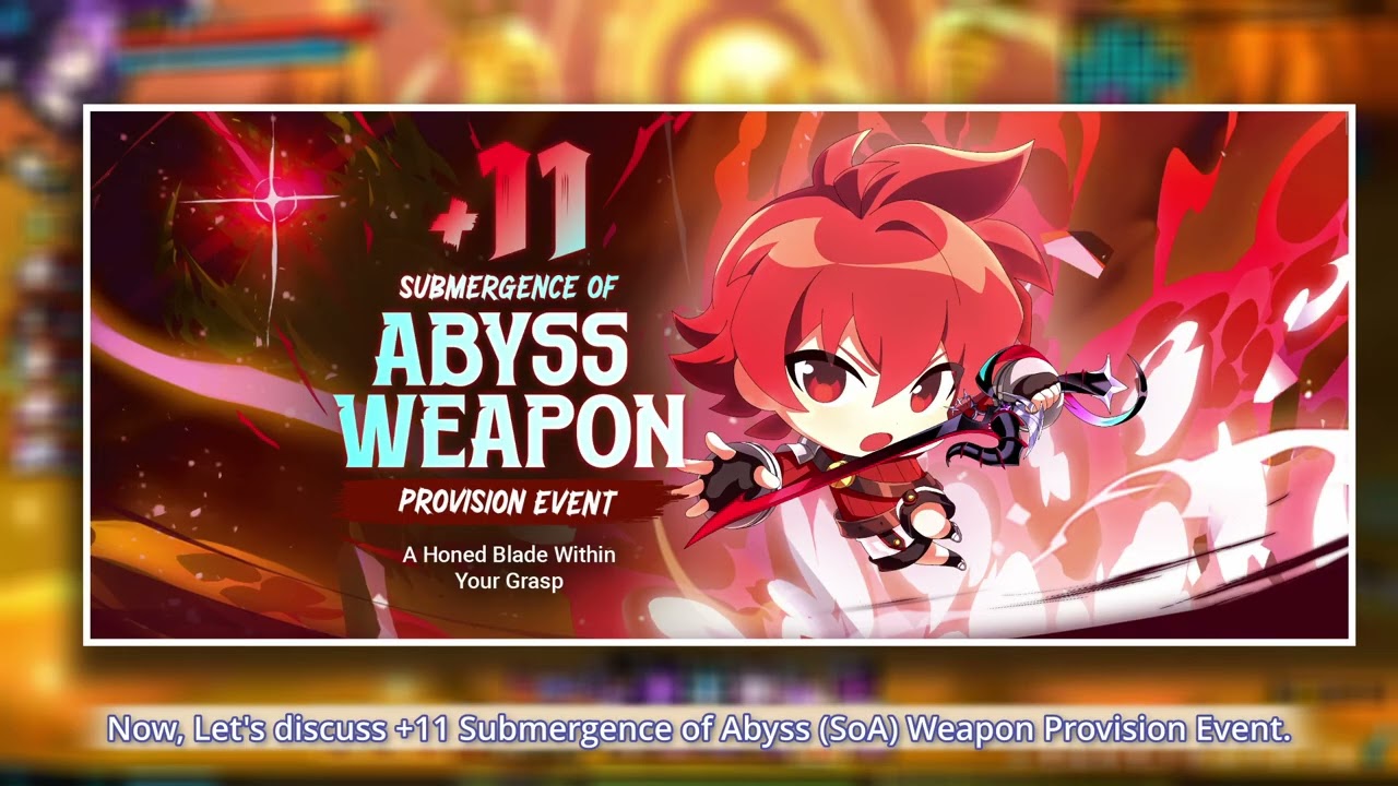 [Elsword] +11 Submergence of Abyss & Quick Start Event