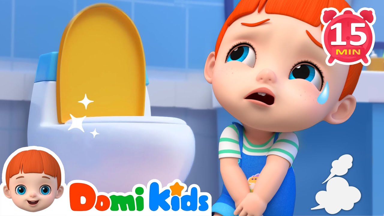 我會上廁所！Potty Training Song + 更多童謠和動物歌曲🎵 | 學習&教育 | 童謠串燒 | 寶貝多米 | Domi kids