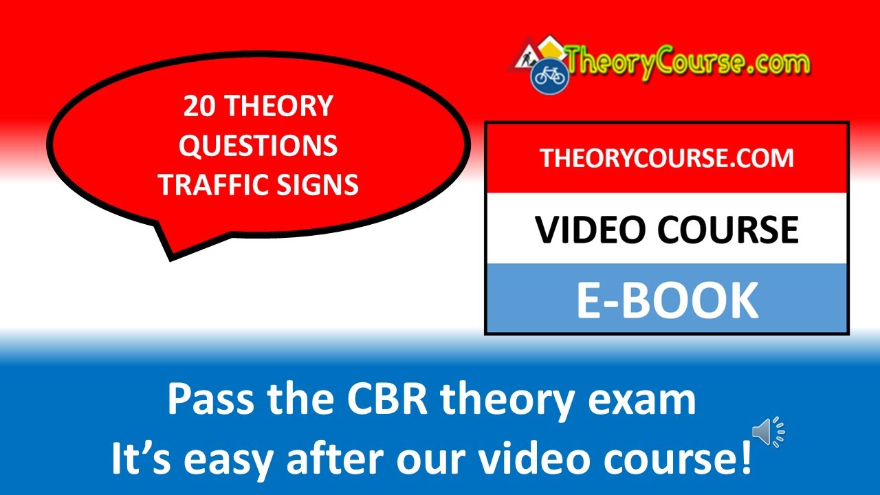 Driving in the Netherlands - Dutch theory - Traffic signs -  Video course - Best explanation