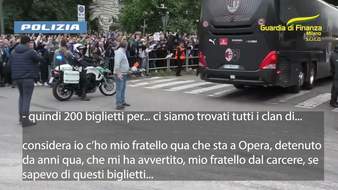GdF Milano SCICO e Polizia di Stato: infiltrazioni criminali tra gli ultras.