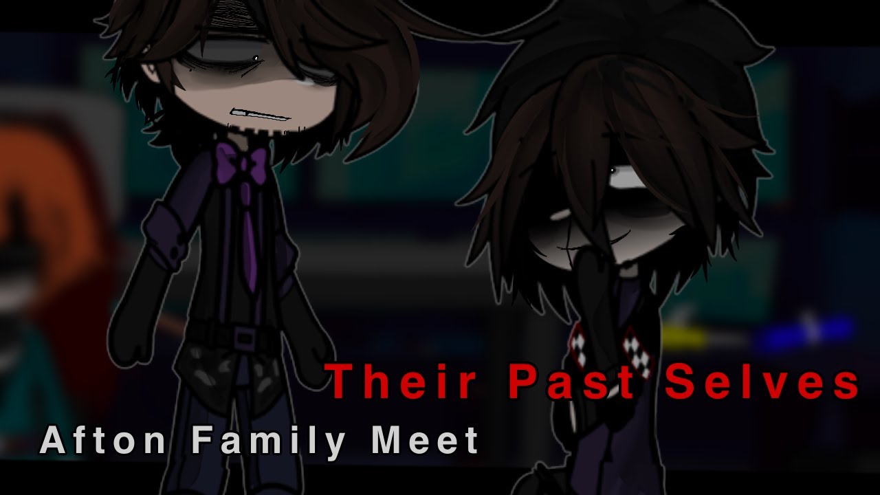 Afton Family Meet Their Past Selves || Gacha Club Afton Family || (read description if needed)