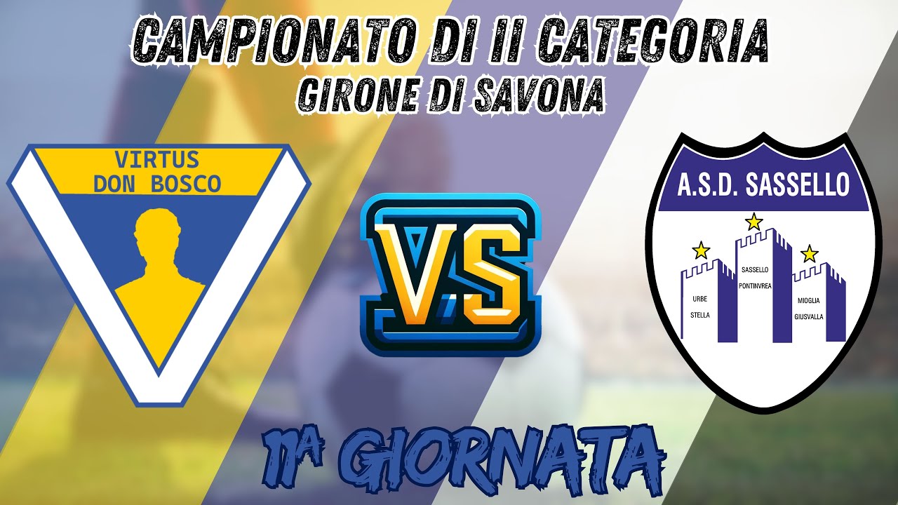 Highlights A.S.D. Sassello - Virtus Don Bosco 02/02/2025