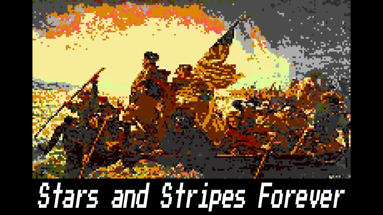 Raxlen Slice - Stars and Stripes Forever (8 Bit Chiptune Patriotic)