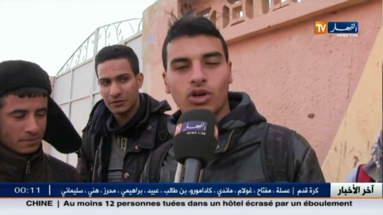 تلاميذ ثانوية سيدي أحمد المجدوب بالنعامة يطالبون بفتح مركز لإجراء الإمتحانات