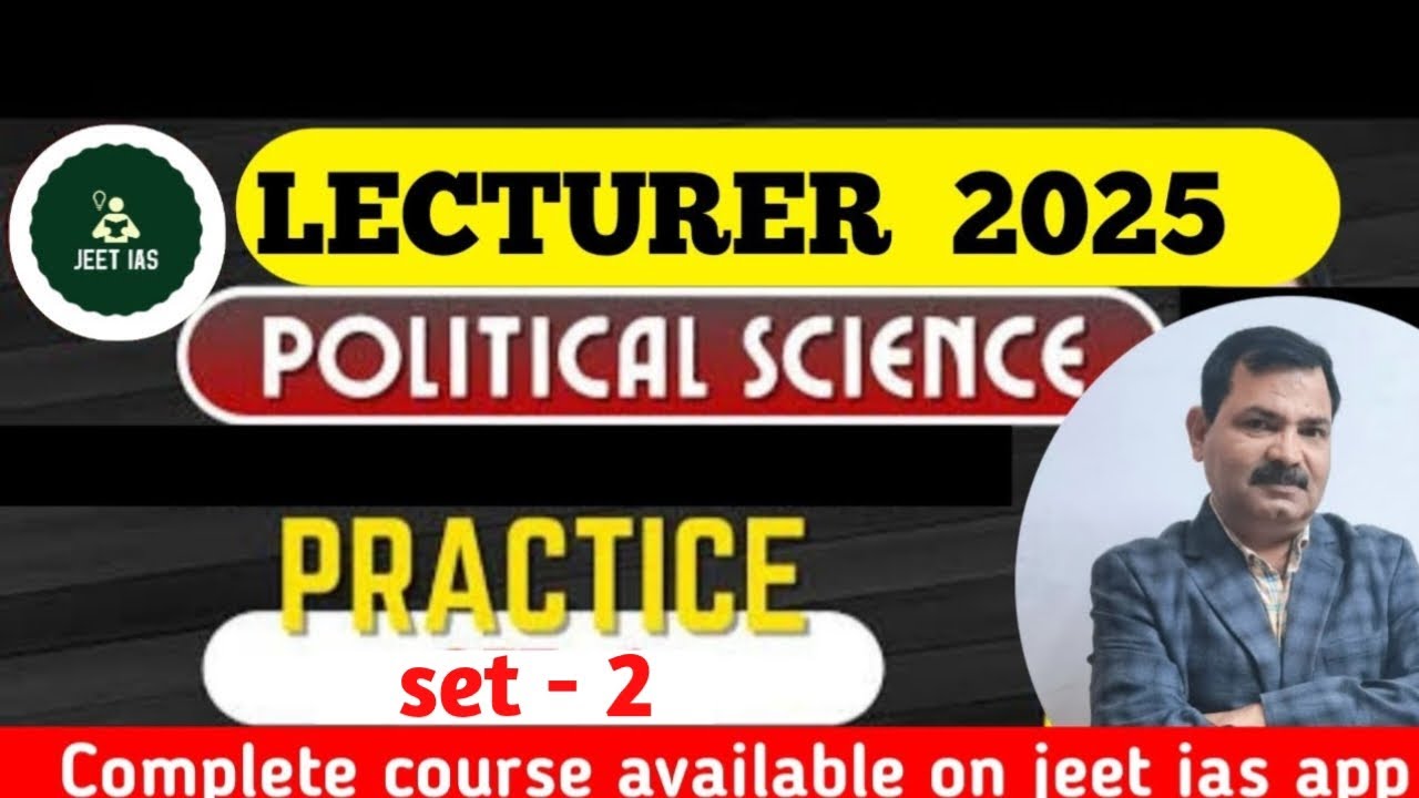 UK lecturer Political science Model paper 2 | Most important Questions |