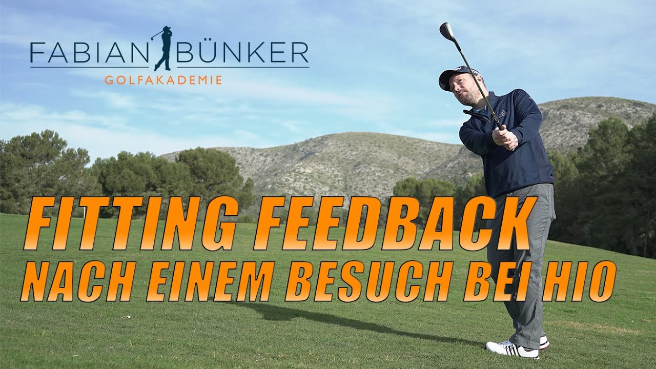 Fabian B&uuml;nker zu Gast bei HIO │ Was sagt der Golftrainer zum Fitting?