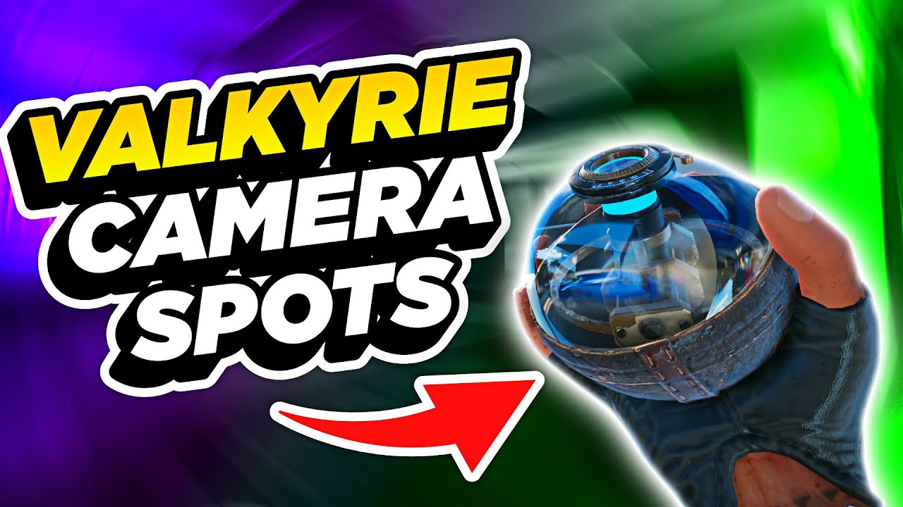 The BEST 30+ Valkyrie Camera Spots For RANKED | Rainbow Six Siege