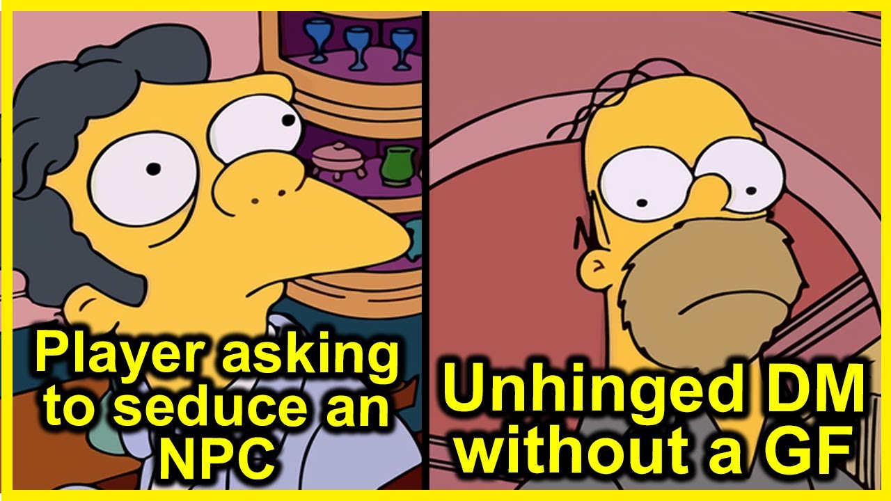 Seducing the NPC (gone wrong) | r/DnDMemes [#130]